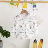 Toddler Kids Girl Print Rainbows Unicorns Coke Breathable Lightweight Sunscreen Outerwear Coats