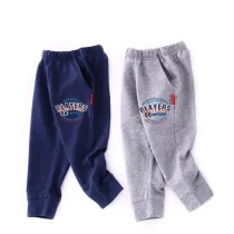 Toddler Boy Print Baseball Jogger Cotton Pants