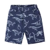 Toddler Boys Print Dinosaurs Cotton Summer Beach Shorts