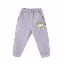 Toddler Boy Print Letter Shield Jogger Cotton Pants