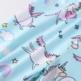 Toddler Kid Girl Print Unicorn Stars Cotton Leggings Pants