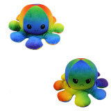 The Original Reversible Octopus Gradient Plushie Soft Stuffed Plush Animal Doll for Kids Gift