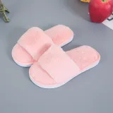 Toddlers Kids Soft Plush Fleece Warm Winter Home House Slippers