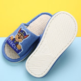 Toddlers Kids PAW Fiberflax Summer Home Cotton Slippers