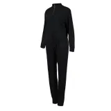 Women Zipper Stand Collar Sports Long Sleeves Two-Piece Sports Lounge Sets