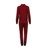 Women Zipper Stand Collar Sports Long Sleeves Two-Piece Sports Lounge Sets