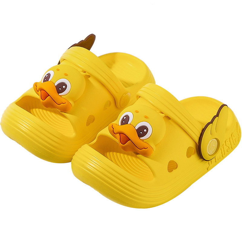 Toddlers Kids 3D Cartoon Duck Unicorn Beach Home Summer Slippers