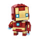 Ceative Play Building Mini Blocks Cute Iron Man Kids 6+ Boys Girls Gifts
