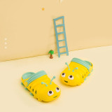 Toddlers Kids 3D Caterpillar Beach Home Summer Slippers Shoes