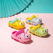 Toddlers Kids 3D Caterpillar Beach Home Summer Slippers Shoes
