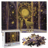 Deer Develop Creativity Play 1000 Pieces Cardboard Puzzles For Adults Kids