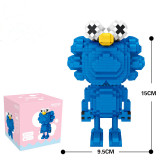Ceative Play Mini Building Blocks Sesame Street Kaws Toys For Kids 6+ Boys Girls Gifts