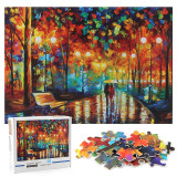 Colorful World Develop Creativity Play 1000 Pieces Cardboard Puzzles For Adults Kids