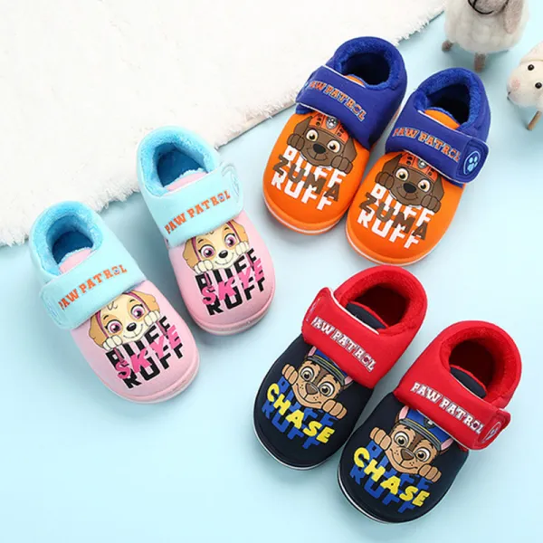 Toddlers Kids PAW Patrol Warm Winter Home House Slippers Shoes