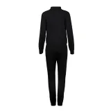 Women Zipper Stand Collar Sports Long Sleeves Two-Piece Sports Lounge Sets