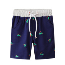 Toddle Kid Boys Dinosaurs Pattern Cotton Drawstring Summer Shorts