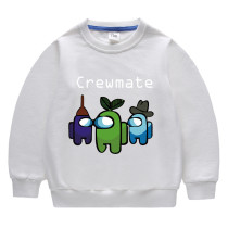 Toddler Kids Boy Among Us Crewmate Pullover Cotton Sweatshirt Top