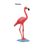 Educational Realistic Flamingo Animals Decoration Figures Playset Toys