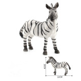 Educational Realistic Zebra Wild Animals Figures Playset Toys