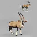 Educational Realistic African Grassland Zebra Antelope Animals Figures Playset Toys