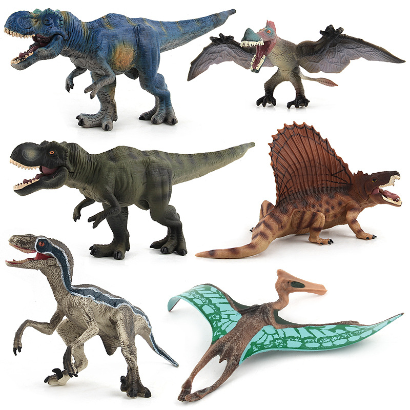 Educational Realistic Jurassic Pterodactyl Dinosaur Figures Playset Toys