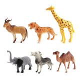 Educational Realistic 12pcs Wild Animals Model Figures Playset Toys