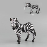 Educational Realistic African Grassland Zebra Antelope Animals Figures Playset Toys