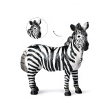 Educational Realistic 4PCS Wildlife Zebras Figures Playset Toys