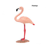 Educational Realistic Flamingo Animals Decoration Figures Playset Toys