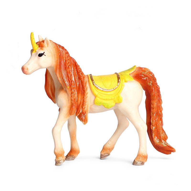 Educational Realistic Rainbow Unicorn Figures Playset Toys