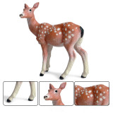 Educational Realistic Elk Deer Figures Playset Toys