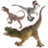 Educational Realistic 4PCS Jurassic Dinosaur Model Figures Playset Toys
