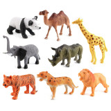 Educational Realistic 12pcs Wild Animals Model Figures Playset Toys