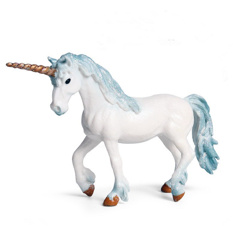 Educational Realistic Rainbow Unicorn Figures Playset Toys