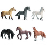 Educational Realistic Puppy Dogs Horses Mini Models Sets Figures Playset Toys