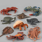 Educational Realistic 9PCS Sea Animals Model Figures Playset Toys