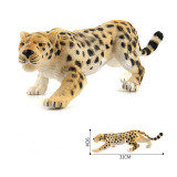 Educational Realistic Leopard Wild Animals Figures Playset Toys