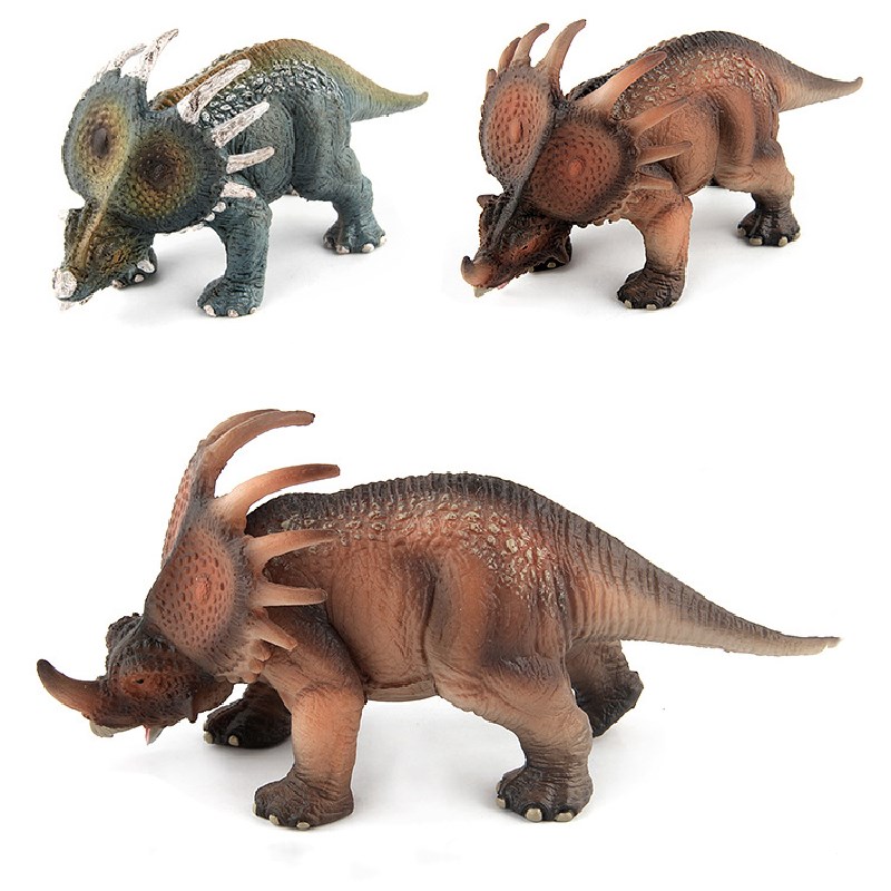 Educational Realistic Simulation Styracosaurus Dinosaur Mode Figures Playset Toys