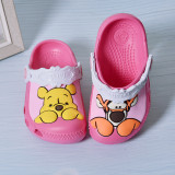 Toddle Kids 3D Bear Beach Summer Slippers Sandals Shoes