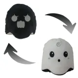Halloween The Original Reversible Ghost Patented Design Soft Stuffed Plush Animal Doll for Kids Gift