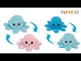 The Original Reversible Octopus Plushie Soft Stuffed Plush Animal Doll for Kids Gift