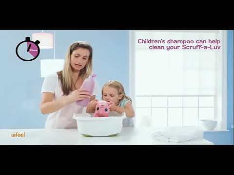 can you wash plush toys