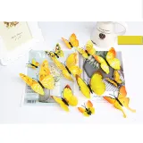 12PCS Single-Deck Butterfly Wall Stickers Door Room Magnetic Decorative