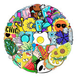 50PCS Chi's Sweet Home Waterproof Stickers Decals for Luggage Laptop Water Bottles