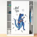 Crocodile Dinosaur Door Room Waterproof Decorative Wall Stickers