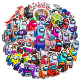 50PCS Among Us Waterproof Stickers Decals for Luggage Laptop Water Bottles
