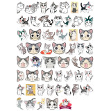 50PCS Chi's Sweet Home Waterproof Stickers Decals for Luggage Laptop Water Bottles