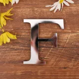 26 Letters DIY Slogan Door Room Acrylic Decorative Mirror Wall Stickers