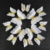 12PCS Double-Deck Ambilight Butterfly Wall Stickers Door Room Magnetic Decorative