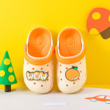 Toddlers Kids Fruits Strawberry Avocado Orange Pineapple Hole Shoes Flat Beach Summer Slippers